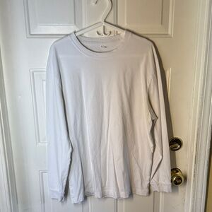 Lululemon White Long Sleeve Shirt